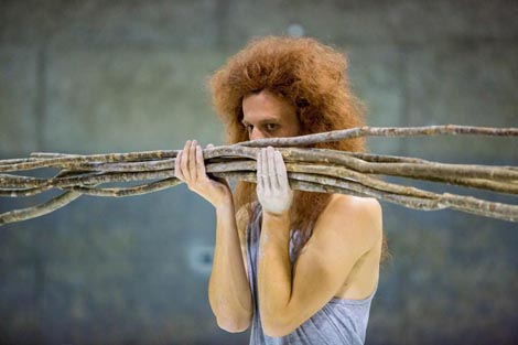 Staging a play Staging a play: Antigone, autor Matija Ferlin