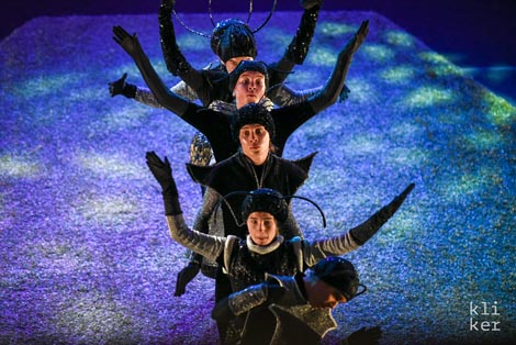 Studio INK, Pula: Beskrilci u oblacima, autorica i koreografkinja Andrea Gotovina, foto: Kliker