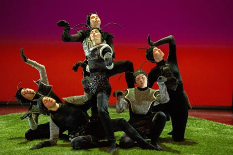 Istarsko narodno kazalište- Gradsko kazalište Pula: Beskrilci u oblacima, kor. Andrea Gotovina, foto: Dario Družeta