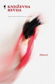 Književna revija, časopis za književnost i kulturu, gl. ur. Ivan Trojan, god. 53., br 1-2, 2013. (dizajn naslovnice: Marin Balaić)