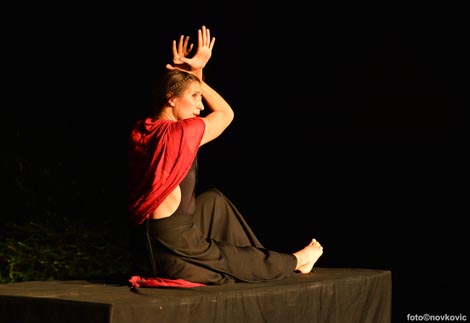 Krležina Saloma / Rekvijem za mladog umjetnika, autorski projekt Selme Mehić i Maje Đurinović, foto: Saša Novković