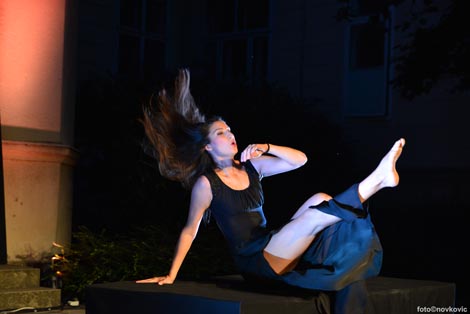 Krležina Saloma / Rekvijem za mladog umjetnika, autorski projekt Selme Mehić i Maje Đurinović, foto: Saša Novković