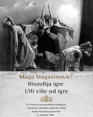 Plakat znanstvenog skupa Maga Magazinović: filozofija igre i/ili više od igre
