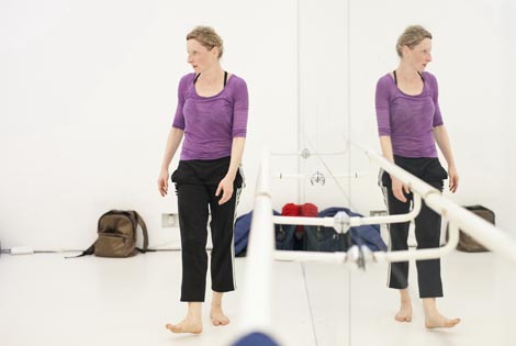 Magdalena Reiter na radionici za plesače u ZPC-u, foto: 