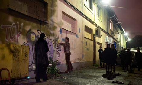 Kik Melone, Zagreb: Majke u proljeće. Tužniji od najtužnijeg komada. Ikad., autori Silvia Marchig, Iva Nerina Sibila, Marko Gutić Mižimakov, Umberto Lancia, foto: Nina Đurđević