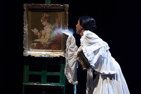 Čitačica, kor. Sanja Petrovski, foto: Srđan Babić