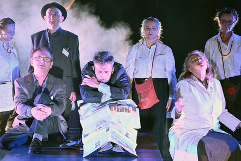 Eurokaz, Zagreb: Pjesma C/cvrčka, red. Iva Srnec, foto: Jadran Boban