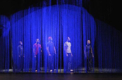 Sarajevski ratni teatar (SARTR): Dubravka Zrnčić-Kulenović i Jasmina Prolić, Put za Katmandu, koreorežija Jasmina Prolić