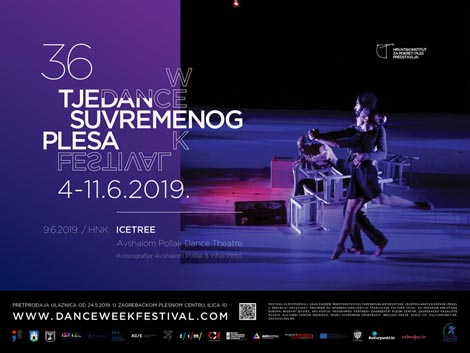 Plakat 36. Tjedna suvremenog plesa