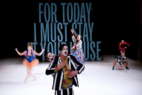 Zagrebački plesni ansambl: Staging a Play: Tartuffe, red. i kor. Matija Ferlin, foto: Jelena Janković