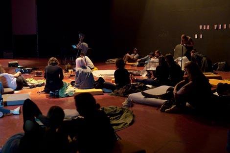 Umjetnička organizacija Četveroruka, Zagreb: Utopija produženog ovdje i sada, foto: Facebook Antisezona 20