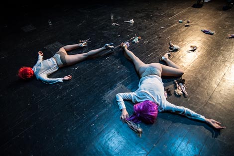 Umjetnička organizacija Kabinet, Rijeka: We are in this together, autorice Ivana Kalc i Nika Mišković, foto: Kristijan Vučković