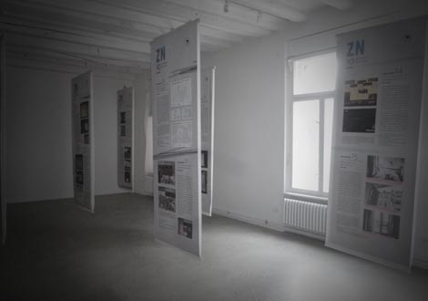 Postav izložbe Bacača Sjenki Zidne novine – Neispričani Zagreb